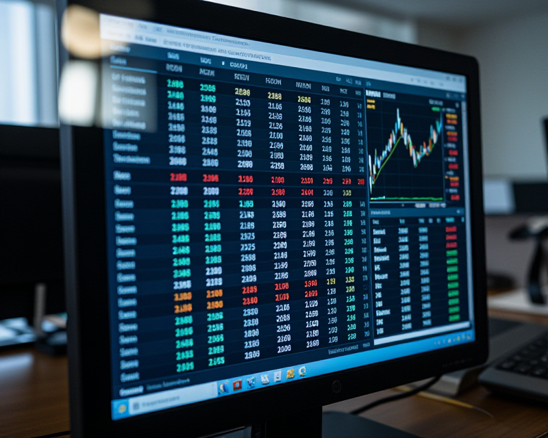 Financial Data Screen