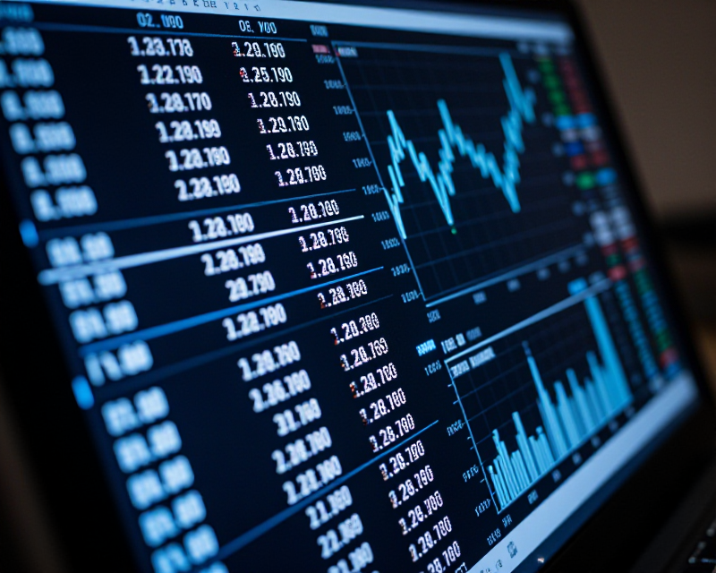 Financial Market Data Display