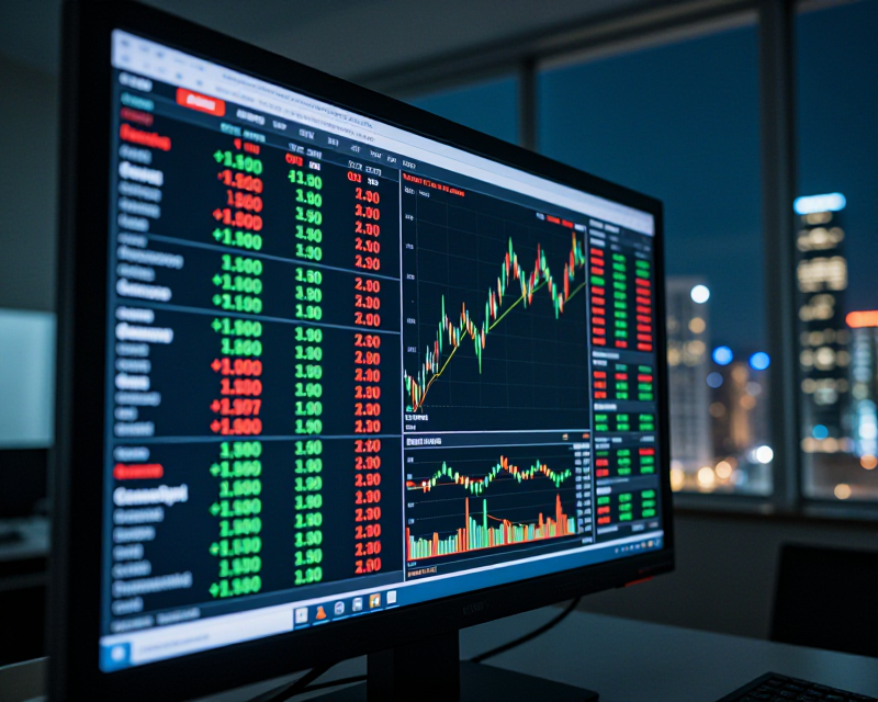 Financial Market Data Visualization