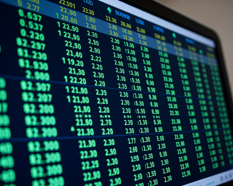 Stock Market Surge Visual