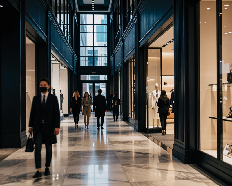 Luxury Department Store Interior