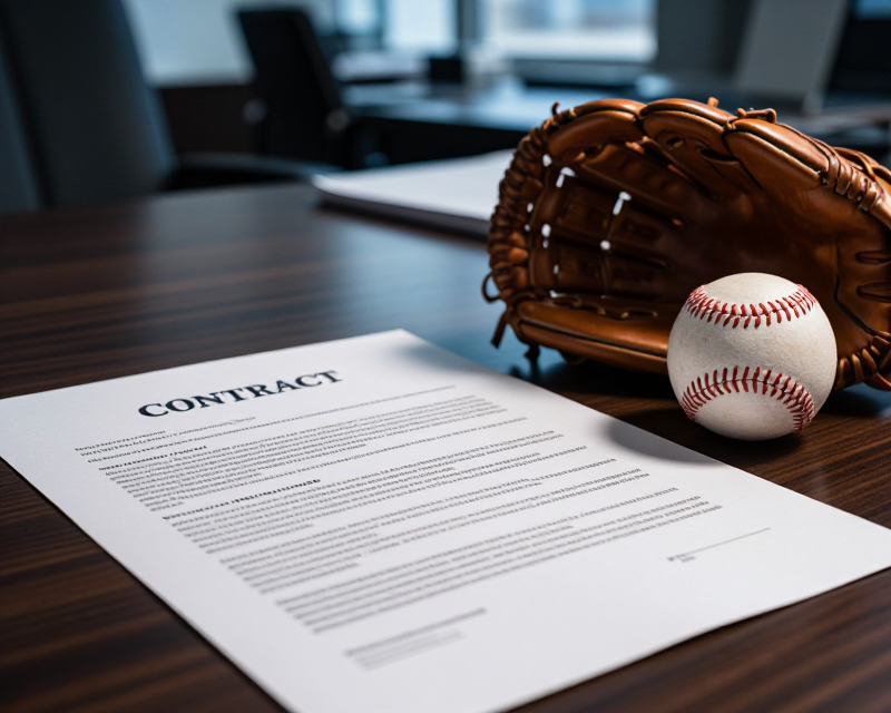 Baseball Contract Symbolism