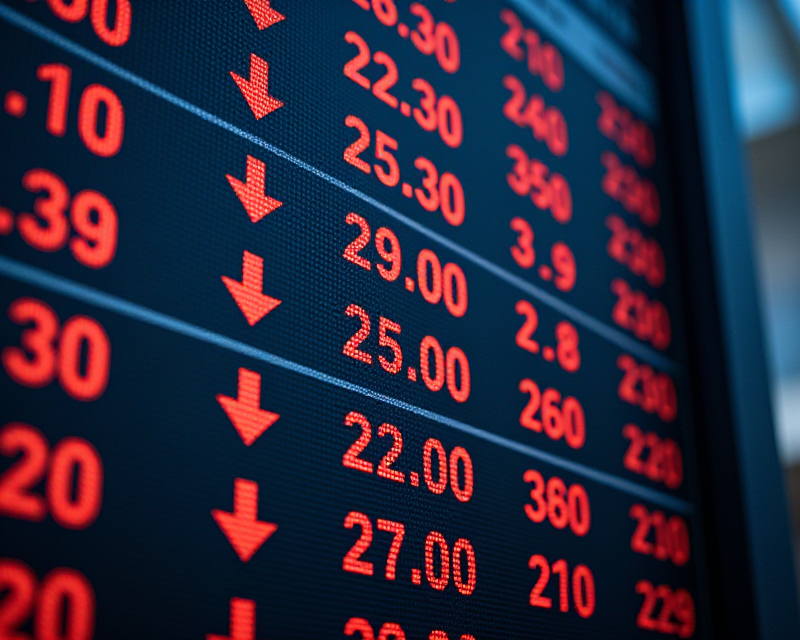 Stock Market Decline in Seoul
