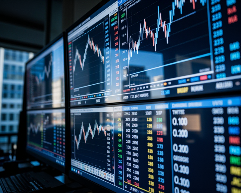 Financial Market Data Visualization