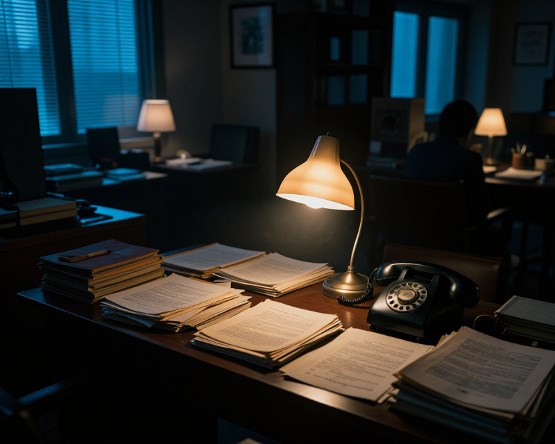 Cinematic Noir Atmosphere