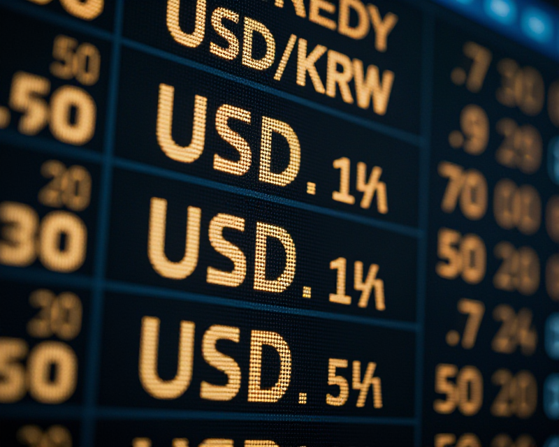 Currency Exchange Market Concept