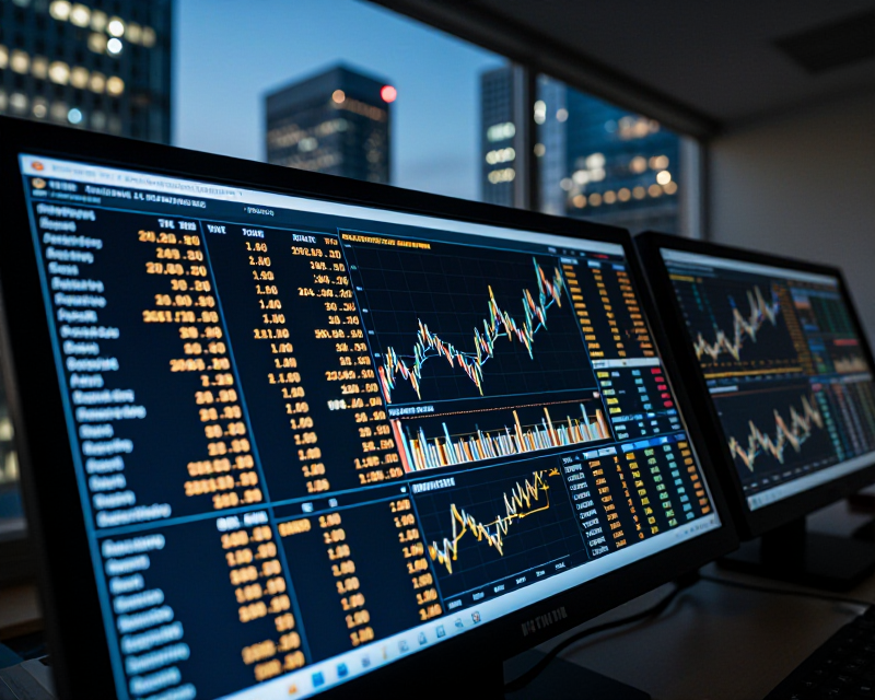 Financial Market Data Visualization