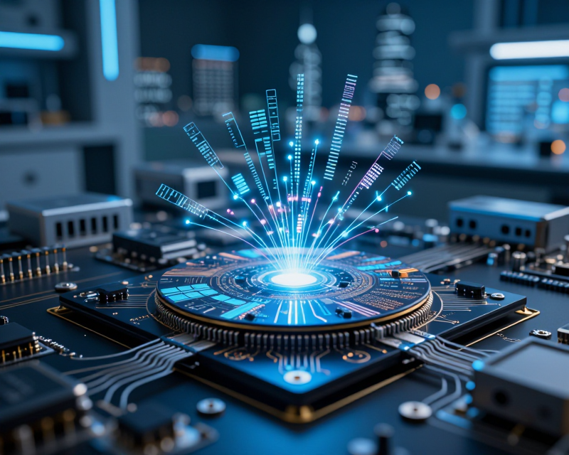 High-tech Semiconductor and AI Future Vision